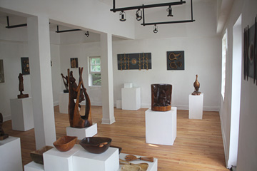 View inside gallery.