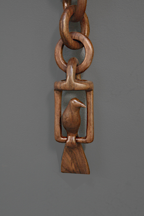 Walnut Bird Chain