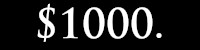 $1000.