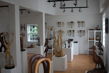 View inside gallery.