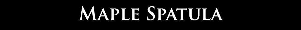 Maple Spatula